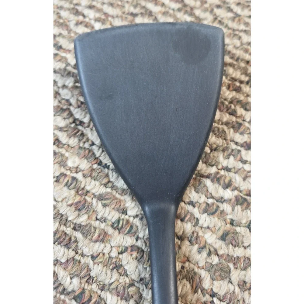 Rubbermaid Black Gray Nylon Spatula Heat Resistant 14.25 Inch Kitchen Tool